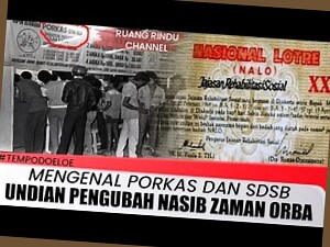 apa itu porkas dan sdsb